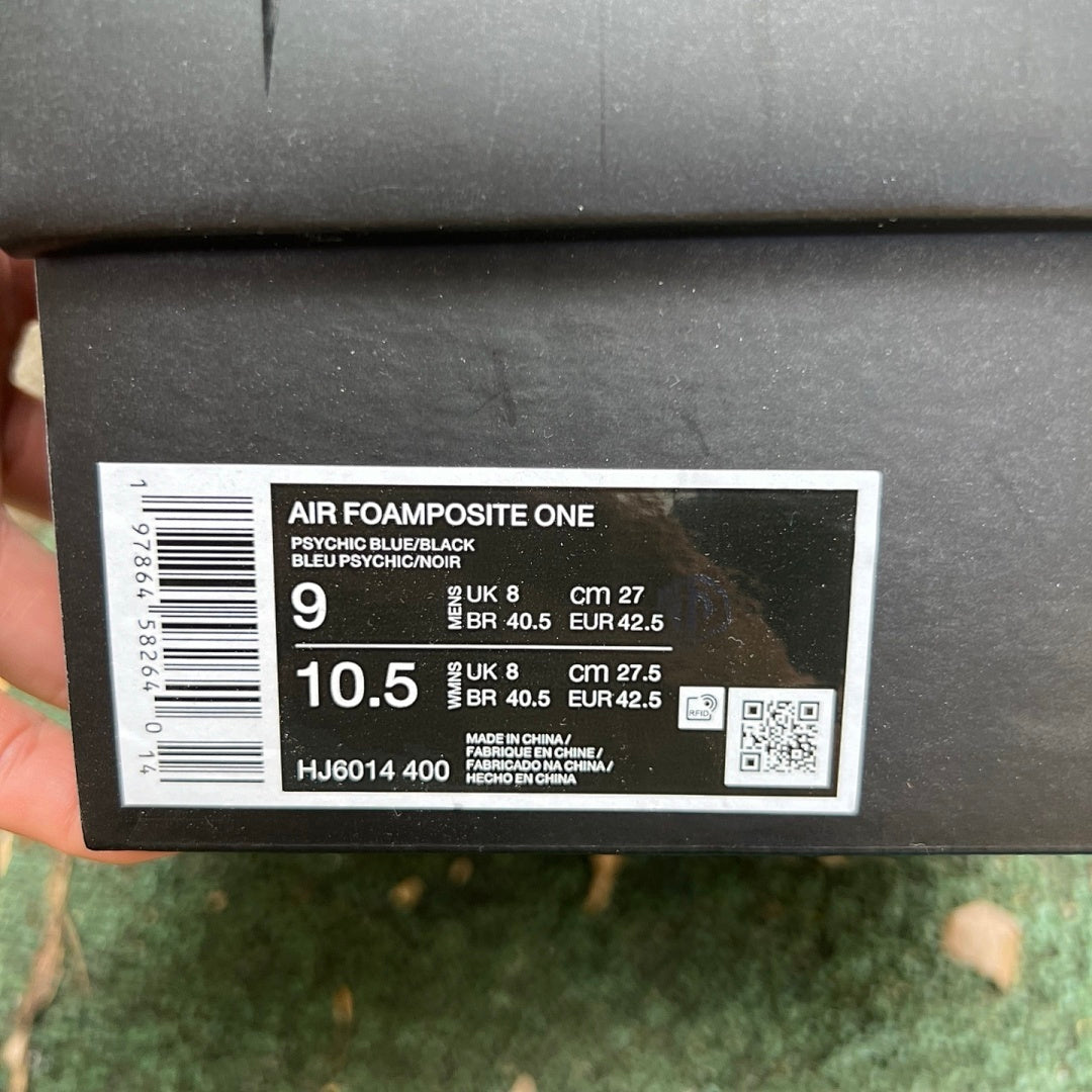 Nike Air Foamposite Pro University Blue Black 624041-403