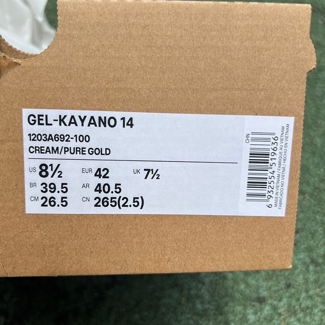ASICS GEL-Kayano 14 Pure Silver Classic Red 1201A019-020