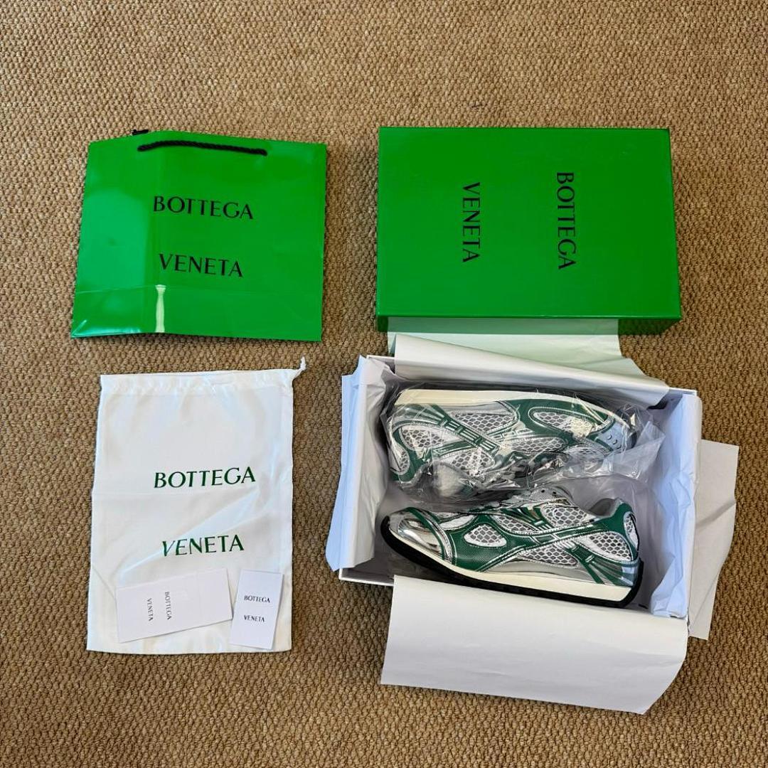 Balenciaga 3XL Trainer Metallic Green Silver