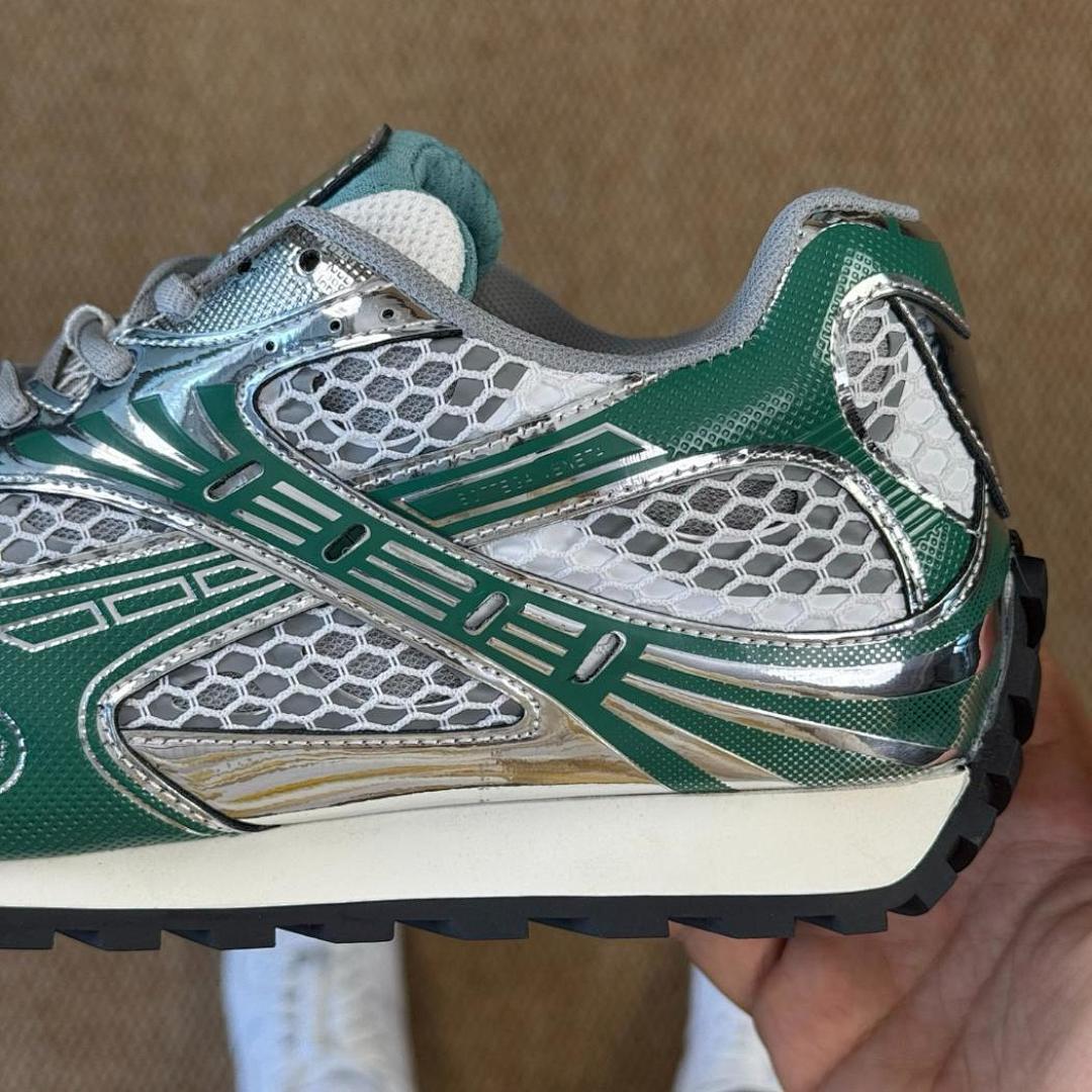 Balenciaga 3XL Trainer Metallic Green Silver