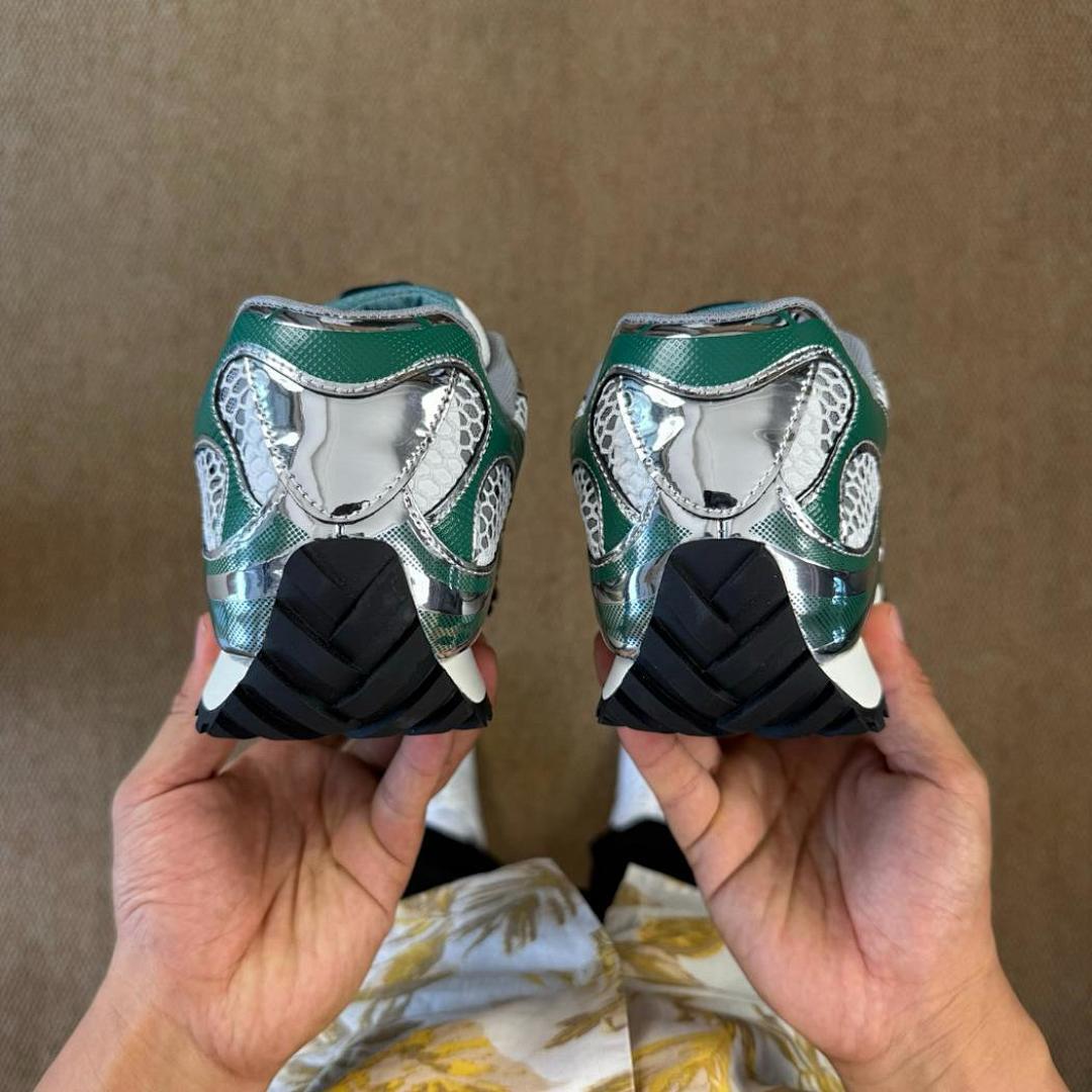 Balenciaga 3XL Trainer Metallic Green Silver