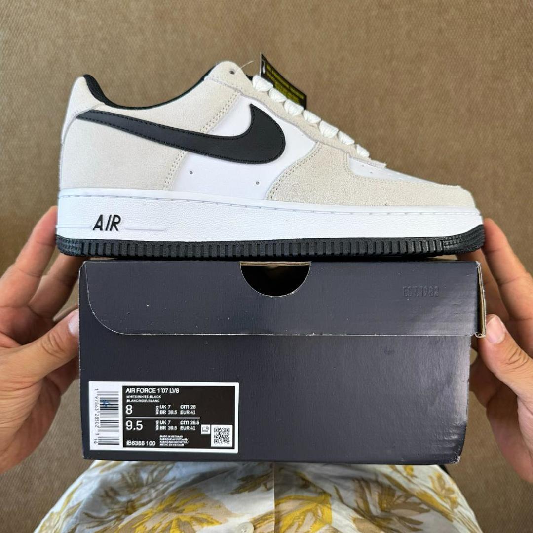 Nike Air Force 1 '07 LV8 Light Bone Black DX1192-001