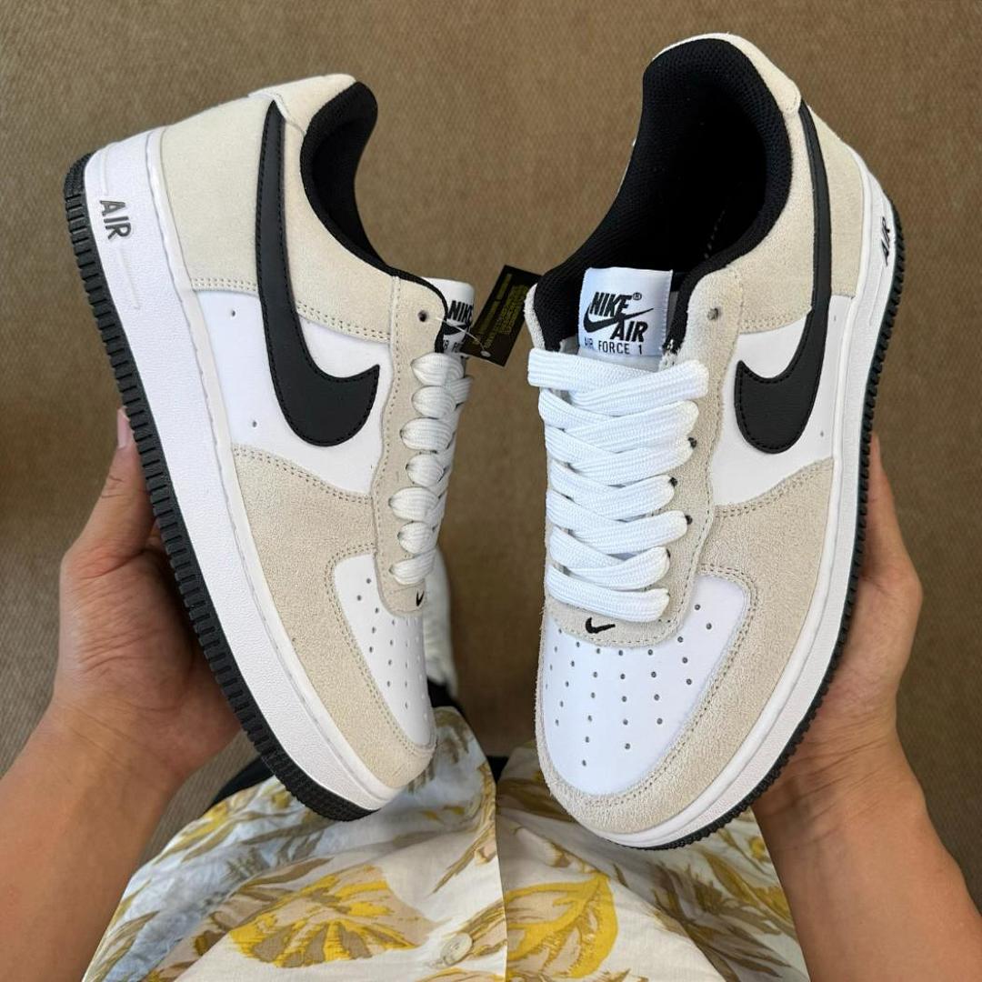Nike Air Force 1 '07 LV8 Light Bone Black DX1192-001