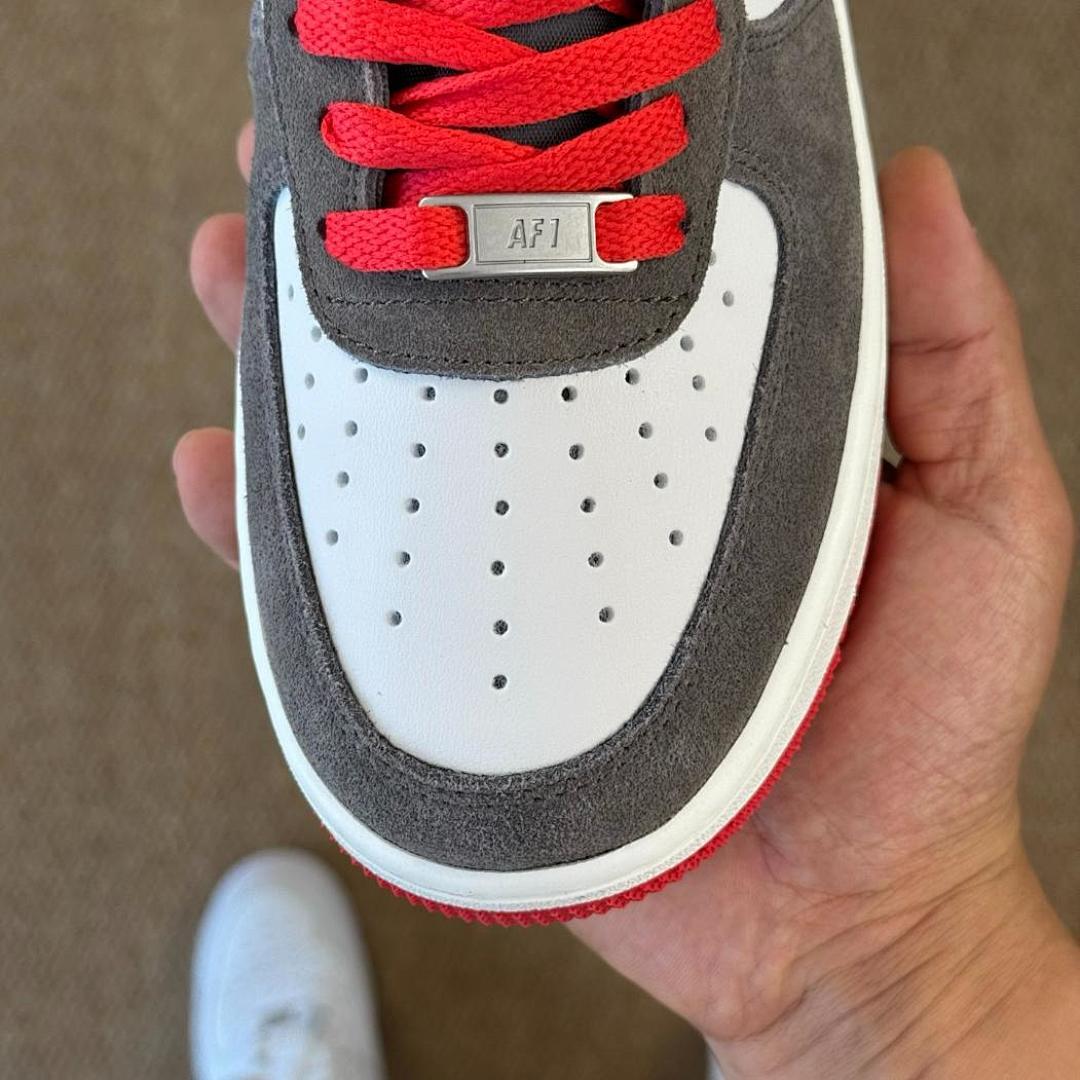 Nike Air Force 1 Low White Cool Grey University Red