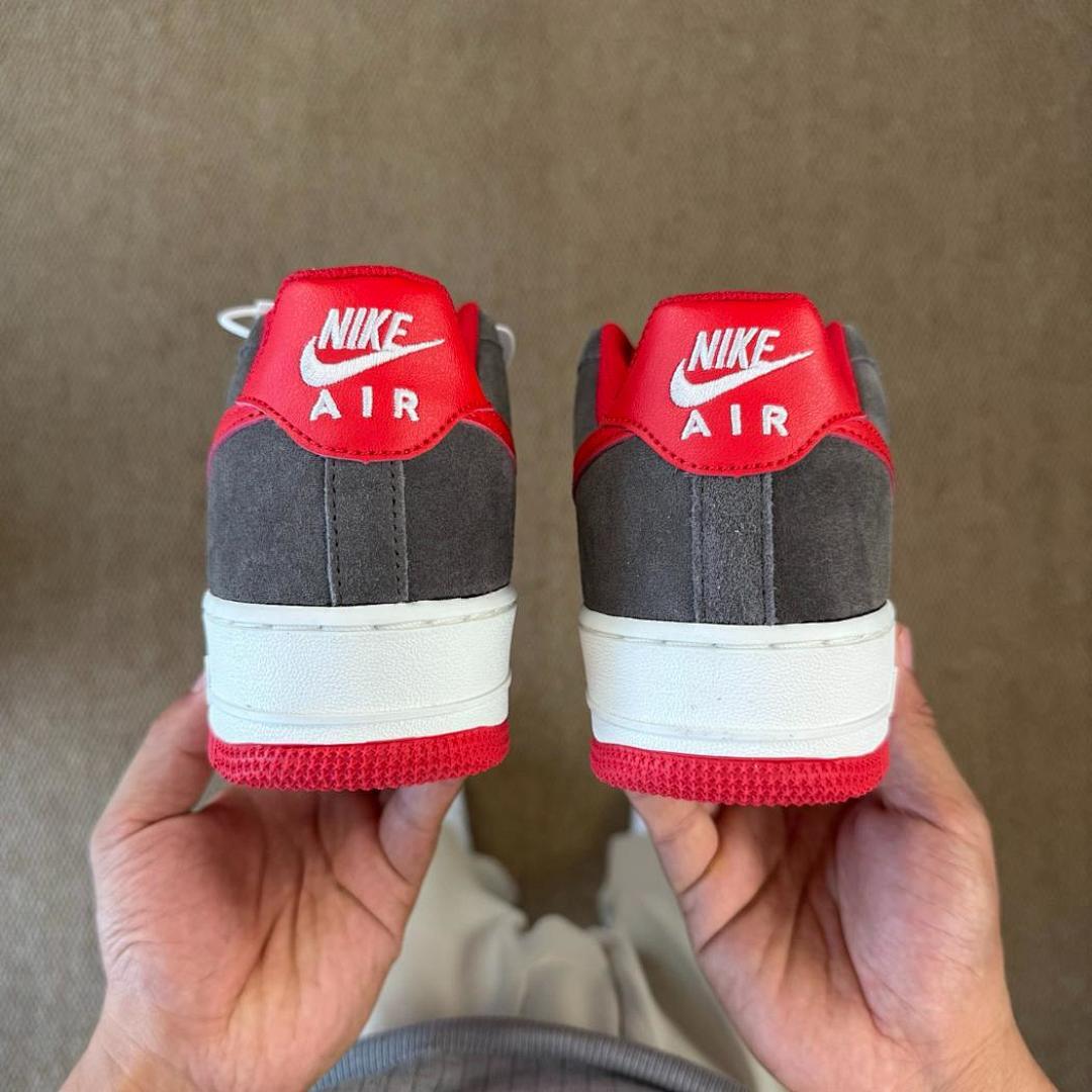 Nike Air Force 1 Low White Cool Grey University Red