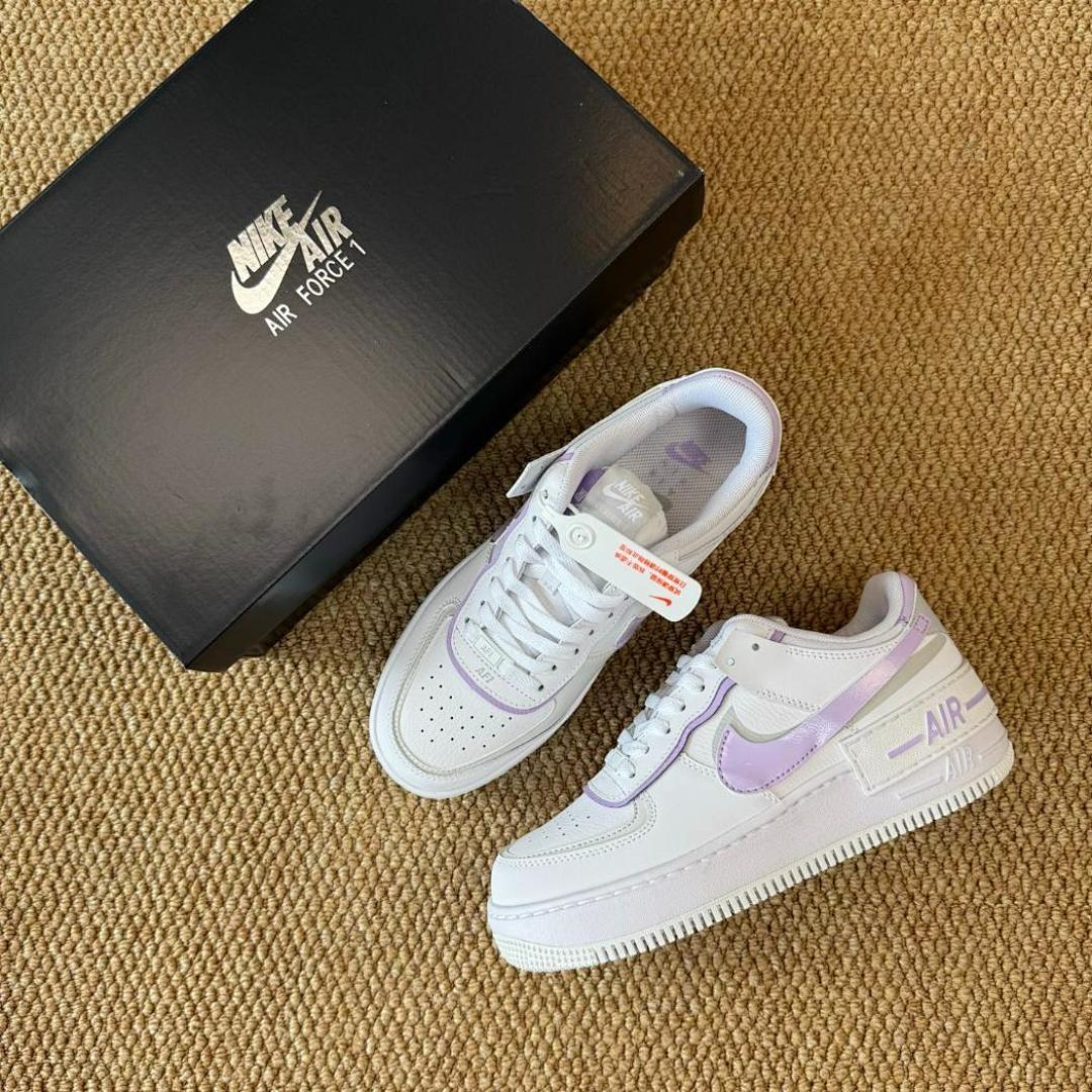 Nike Air Force 1 Shadow White Light Violet CI0919-111