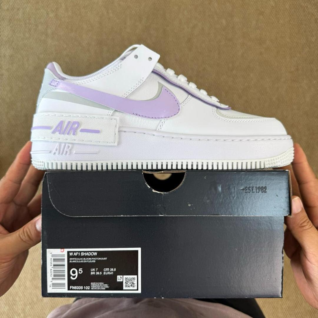 Nike Air Force 1 Shadow White Light Violet CI0919-111
