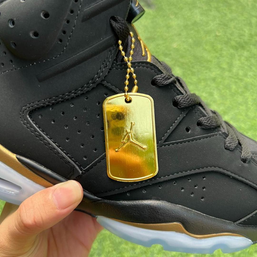 Air Jordan 6 Retro DMP Black Metallic Gold CT4954-007