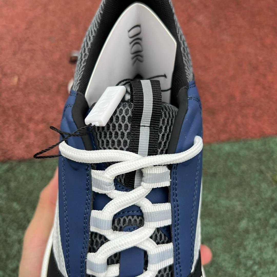 Dior B22 Sneaker Navy Blue White Black Grey