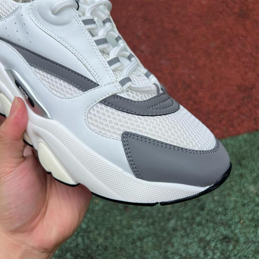 Dior B22 Sneaker White Grey