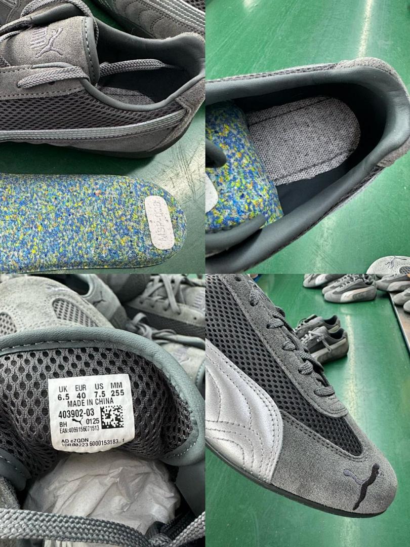 Puma Speedcat LS Motorsport Shoes Grey Silver
