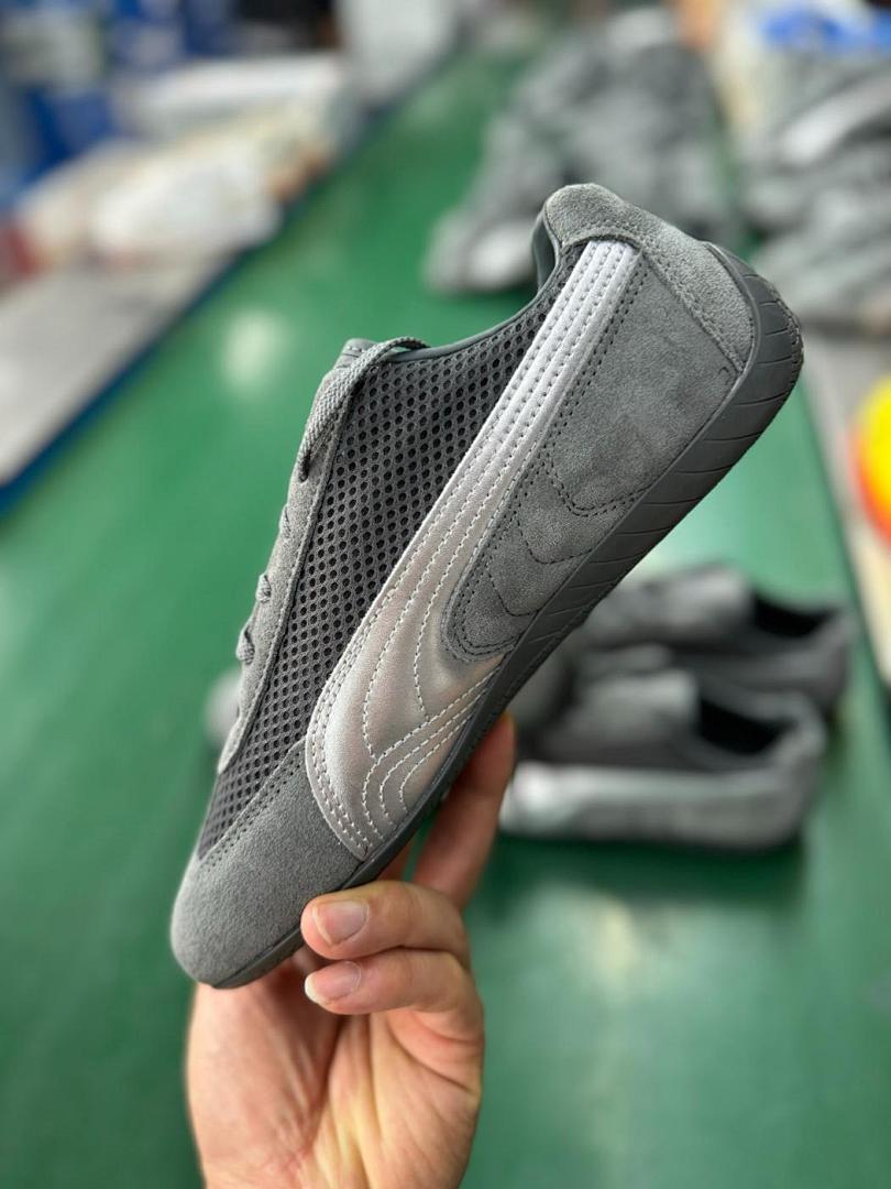 Puma Speedcat LS Motorsport Shoes Grey Silver