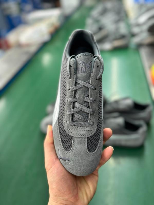 Puma Speedcat LS Motorsport Shoes Grey Silver