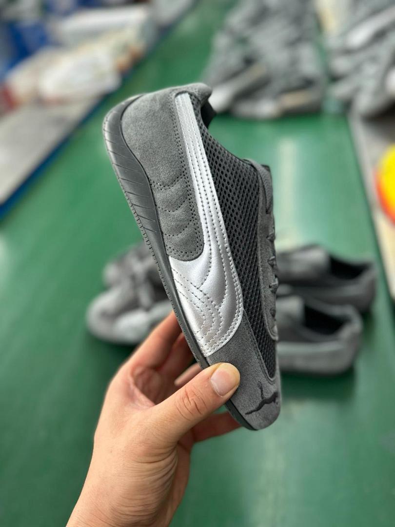 Puma Speedcat LS Motorsport Shoes Grey Silver
