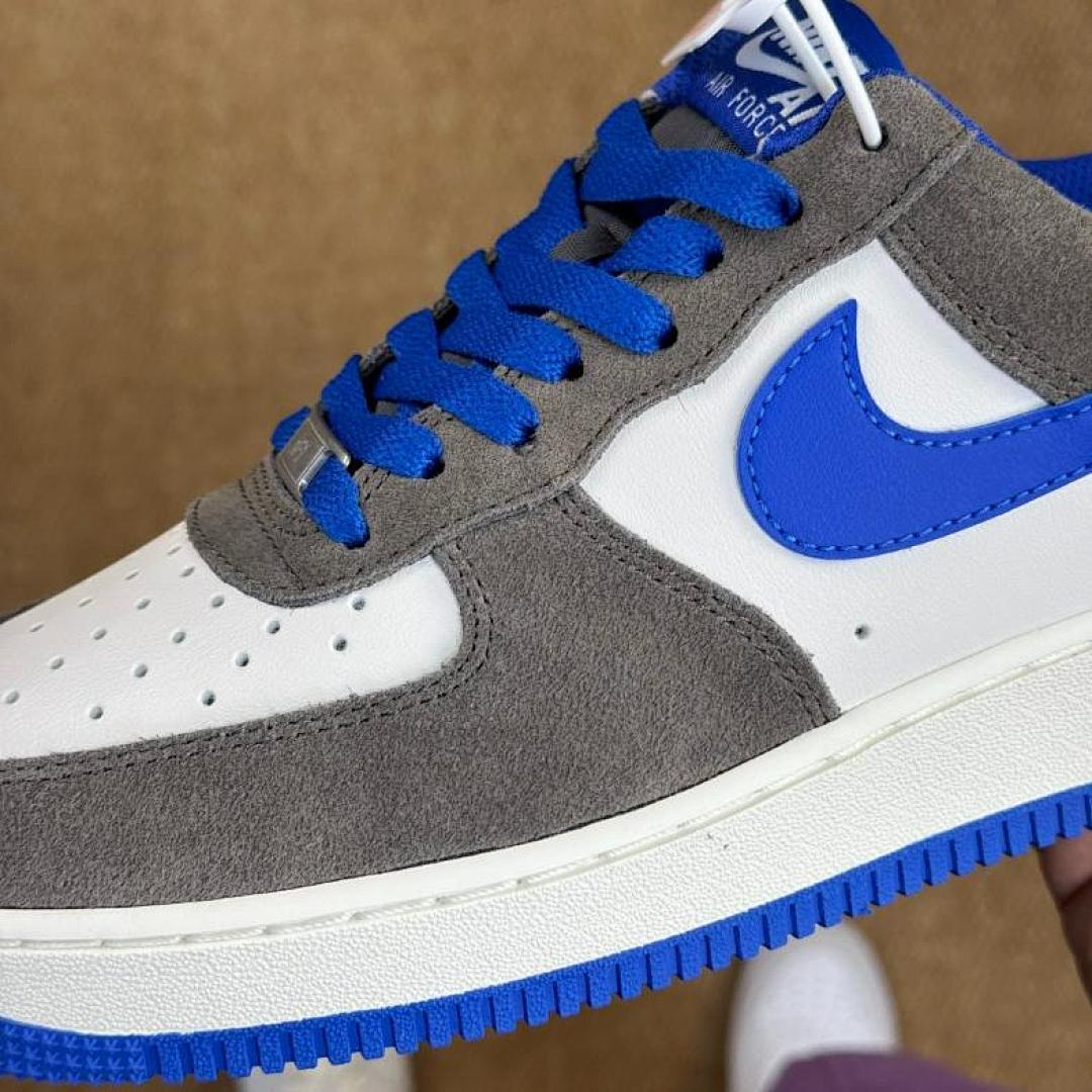 Nike Air Force 1 Low Wolf Grey Game Royal White