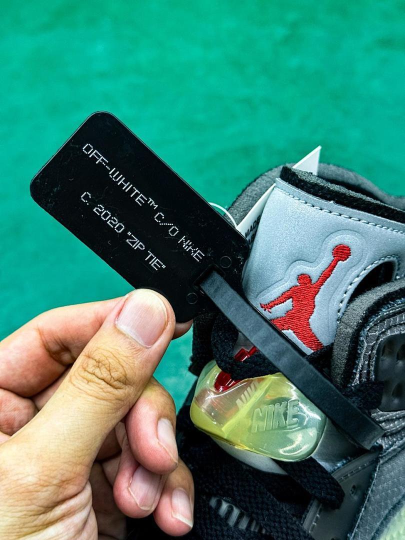 Off-White x Air Jordan 5 Retro SP Muslin CT8480-001