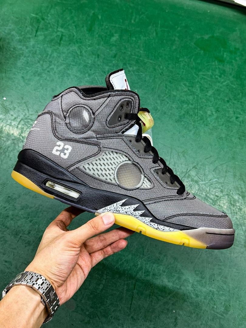 Off-White x Air Jordan 5 Retro SP Muslin CT8480-001