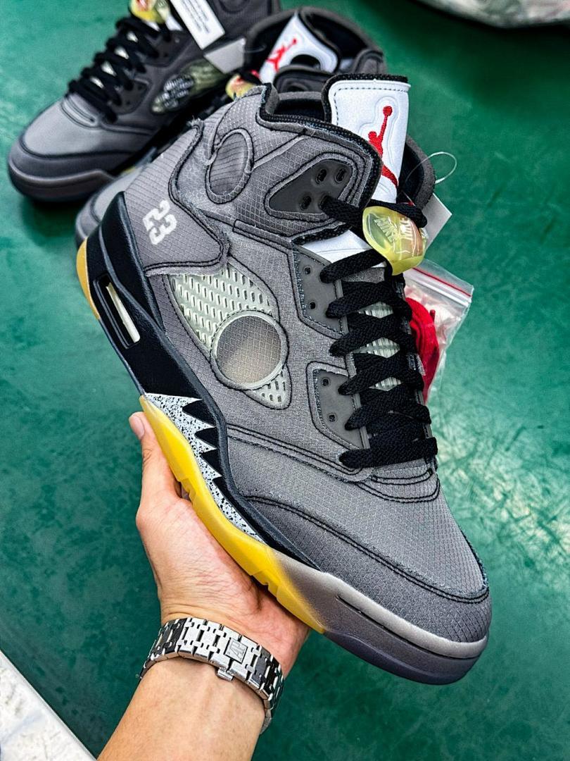 Off-White x Air Jordan 5 Retro SP Muslin CT8480-001