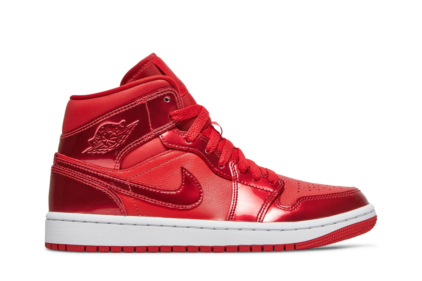 ( Women ) Air Jordan 1 Mid SE Red Pomegranate DH5894-600