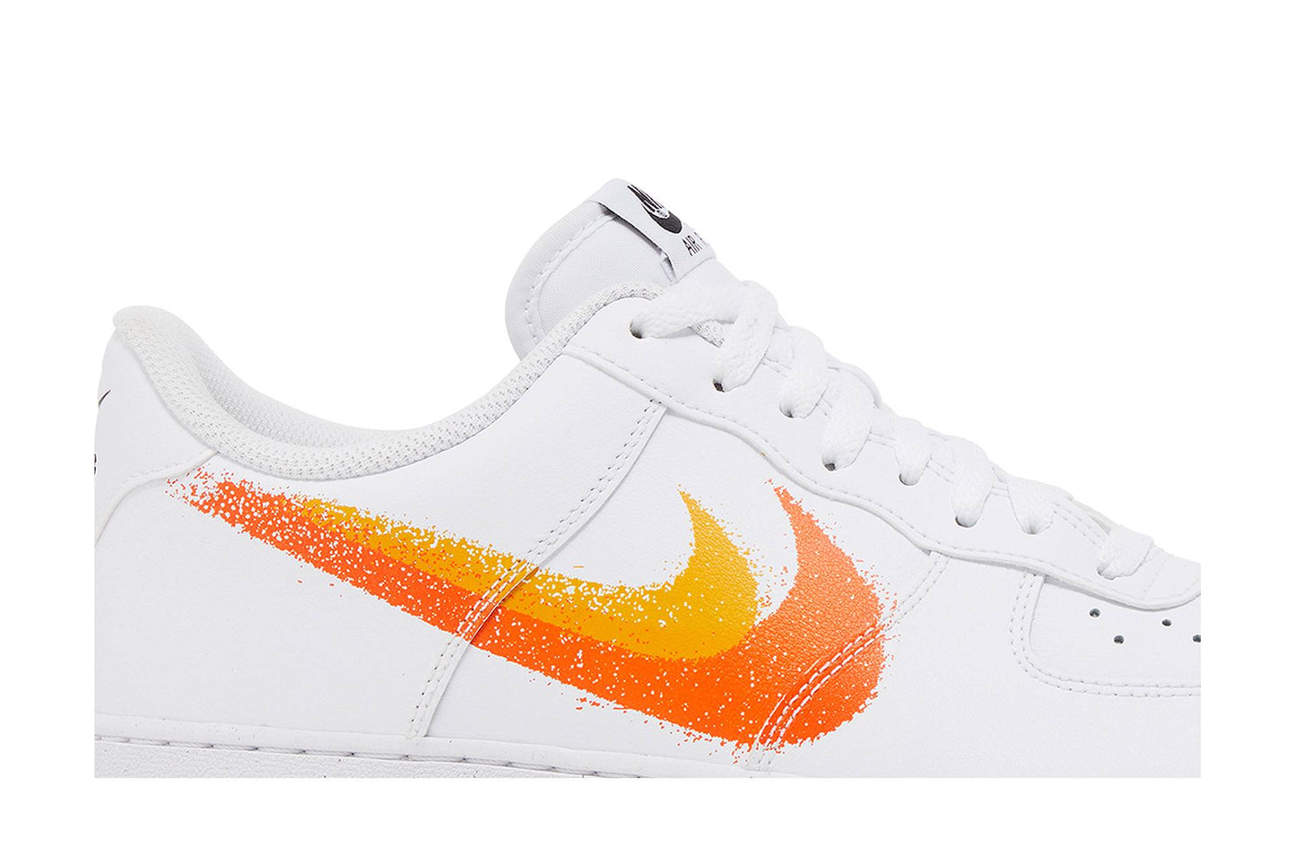 Nike Air Force 1 '07 'Spray Paint Swoosh – Safety Orange' FJ4228-100