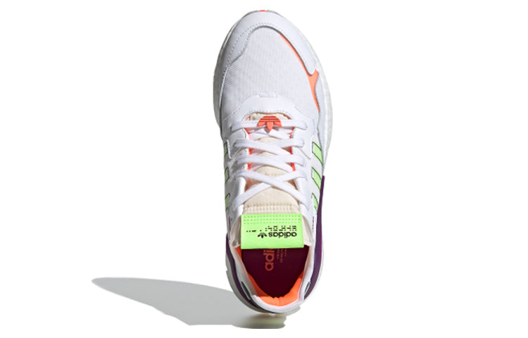 Adidas Originals Nite Jogger White Green Purple FX3813