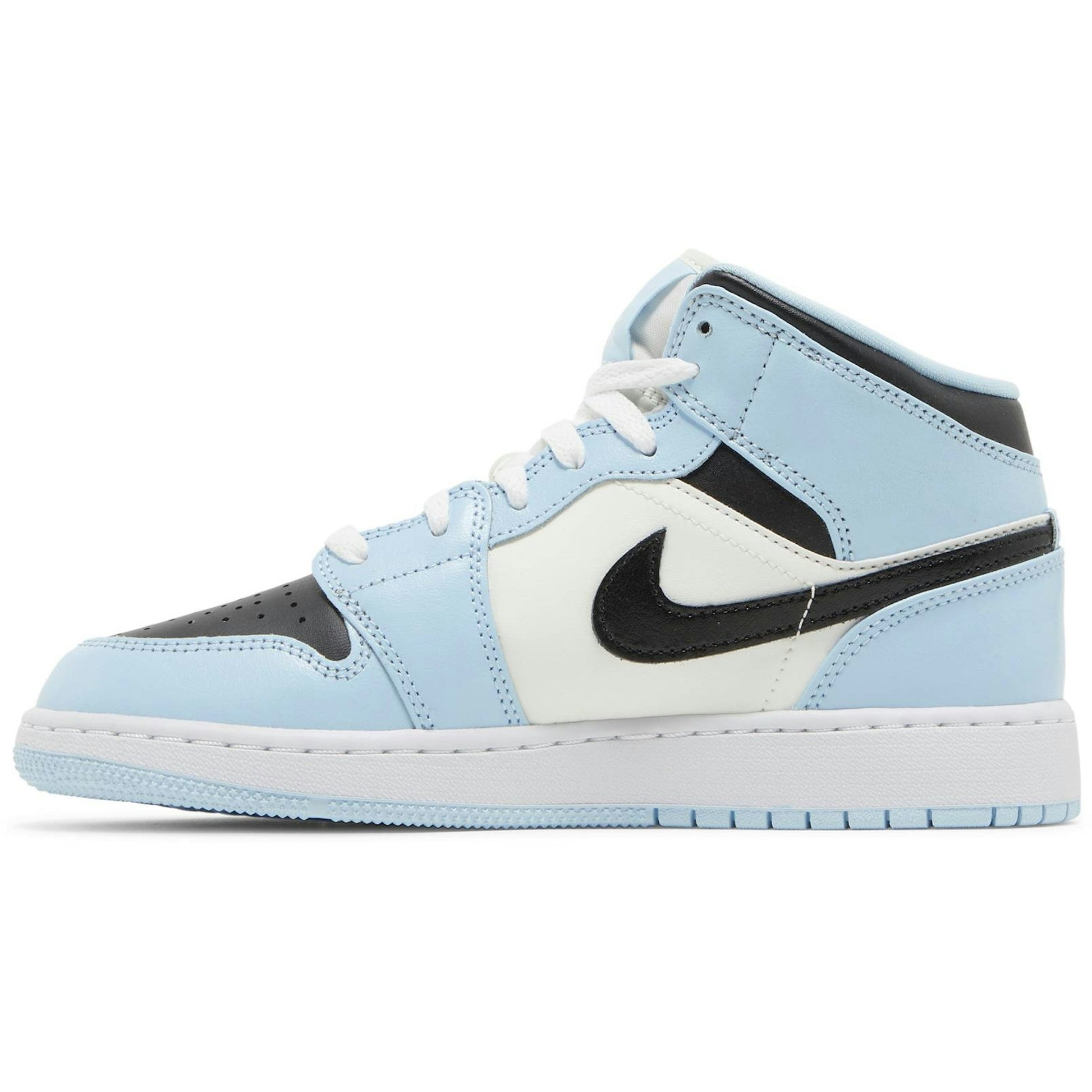 ( Grade School ) Air Jordan 1 Mid 'Ice Blue' 555112-401