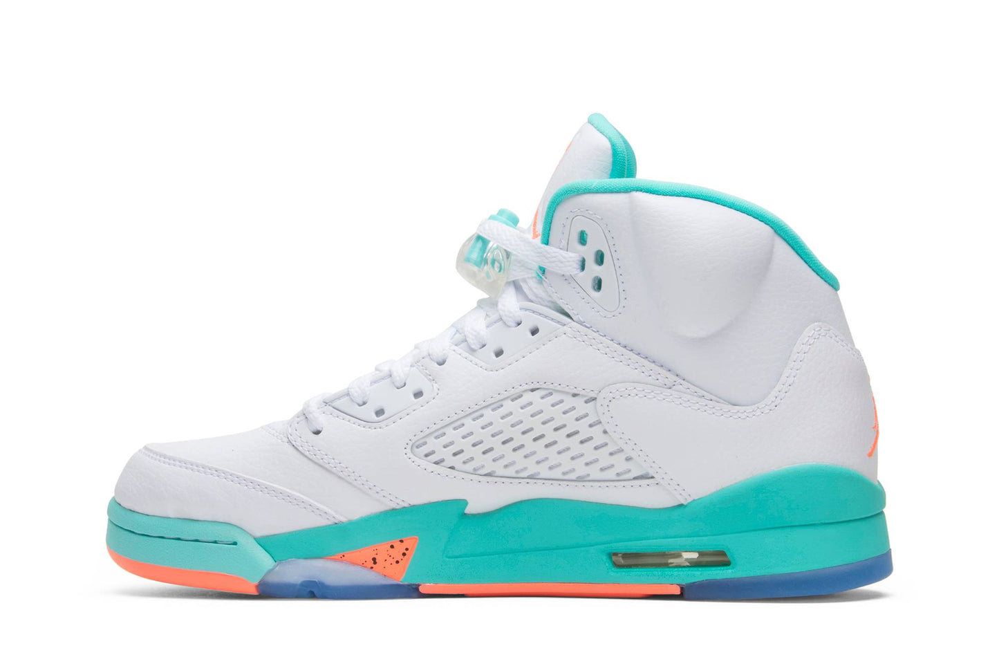 ( Grade School ) Air Jordan 5 Retro 'Light Aqua' 440892-100