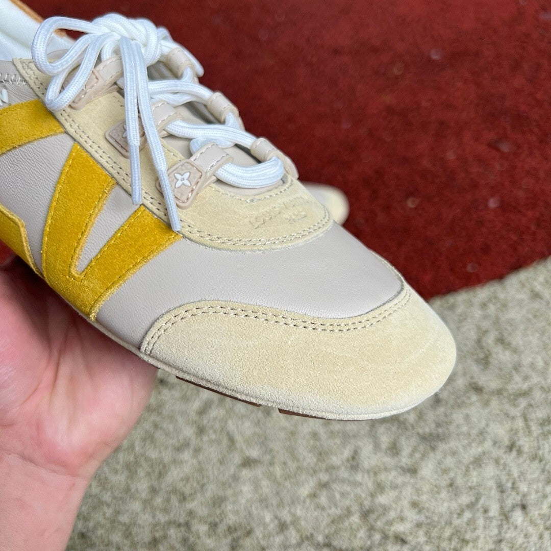 Louis Vuitton Run Away Sneaker Beige Yellow