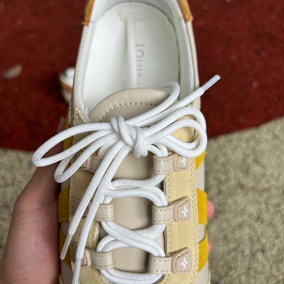 Louis Vuitton Run Away Sneaker Beige Yellow