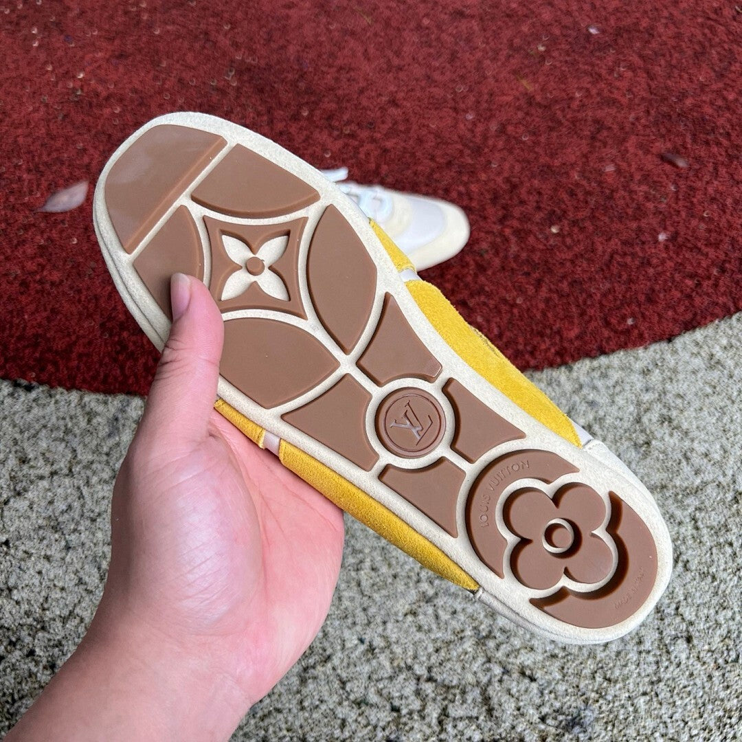 Louis Vuitton Run Away Sneaker Beige Yellow