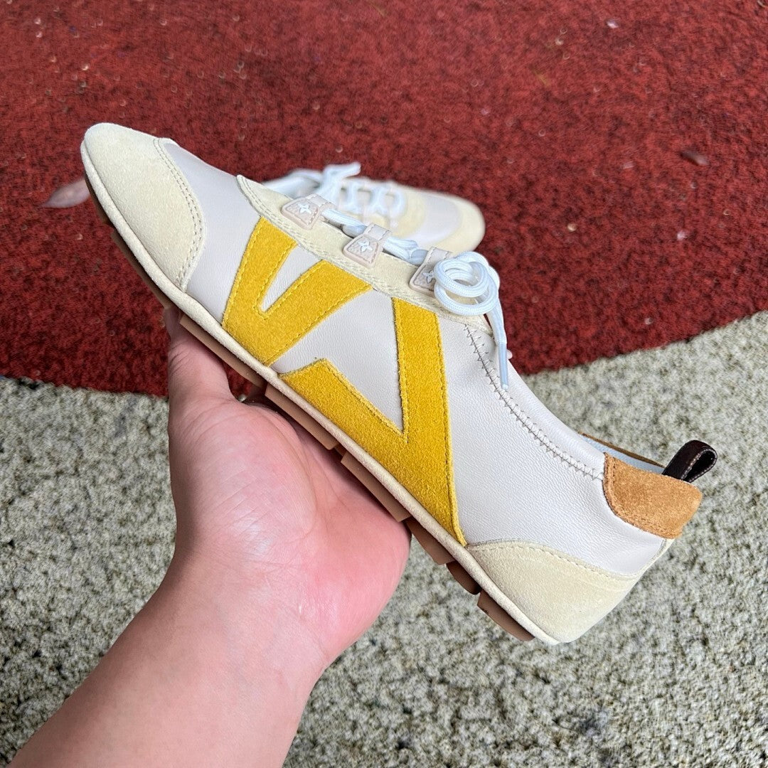 Louis Vuitton Run Away Sneaker Beige Yellow