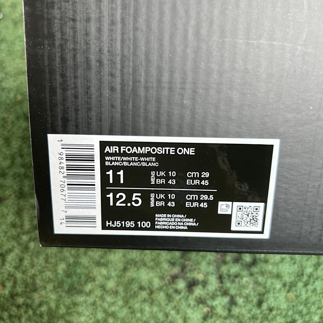 Nike Air Foamposite One White Light Photo Blue 314996-100