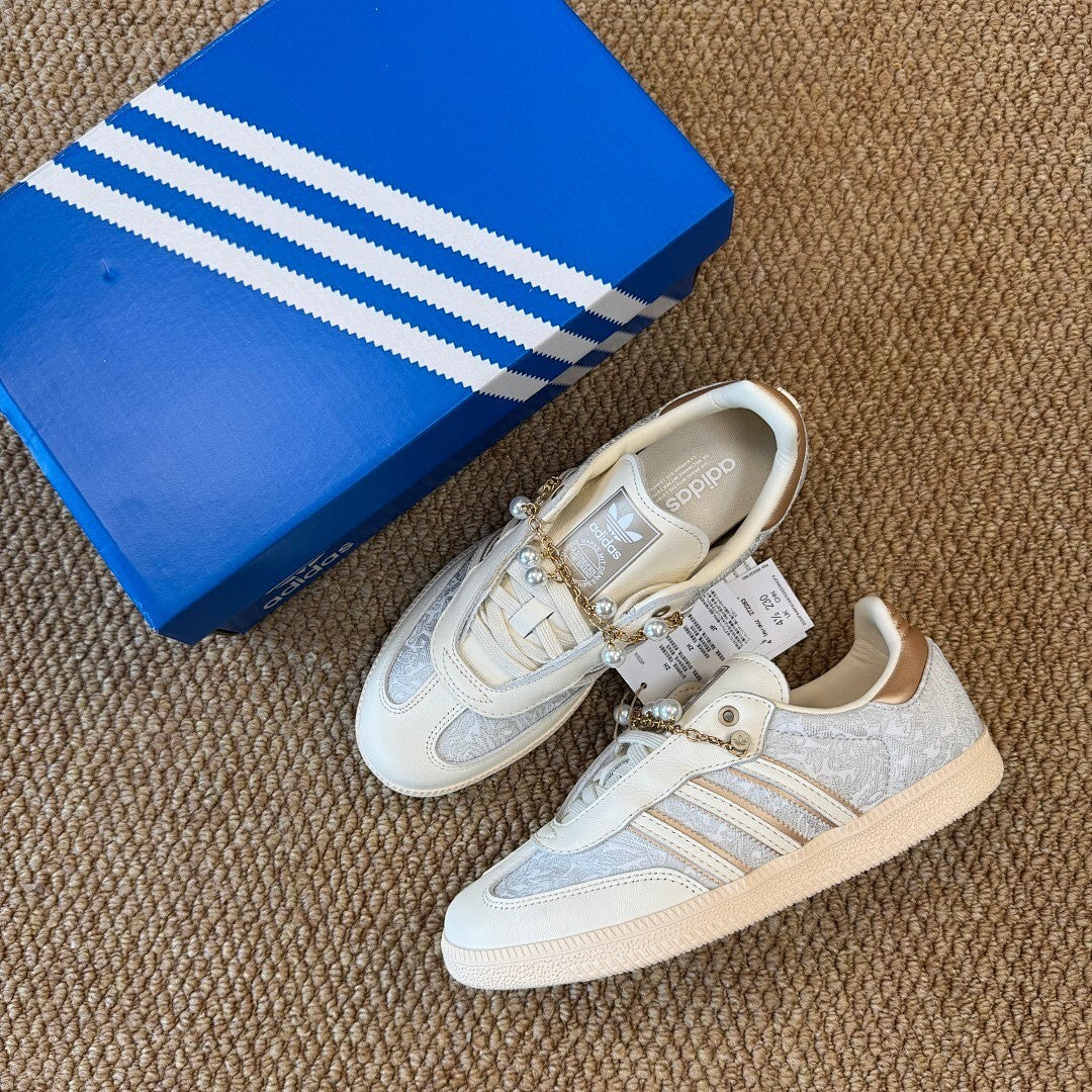 Adidas Samba x Sporty & Rich White & Blue IE9742