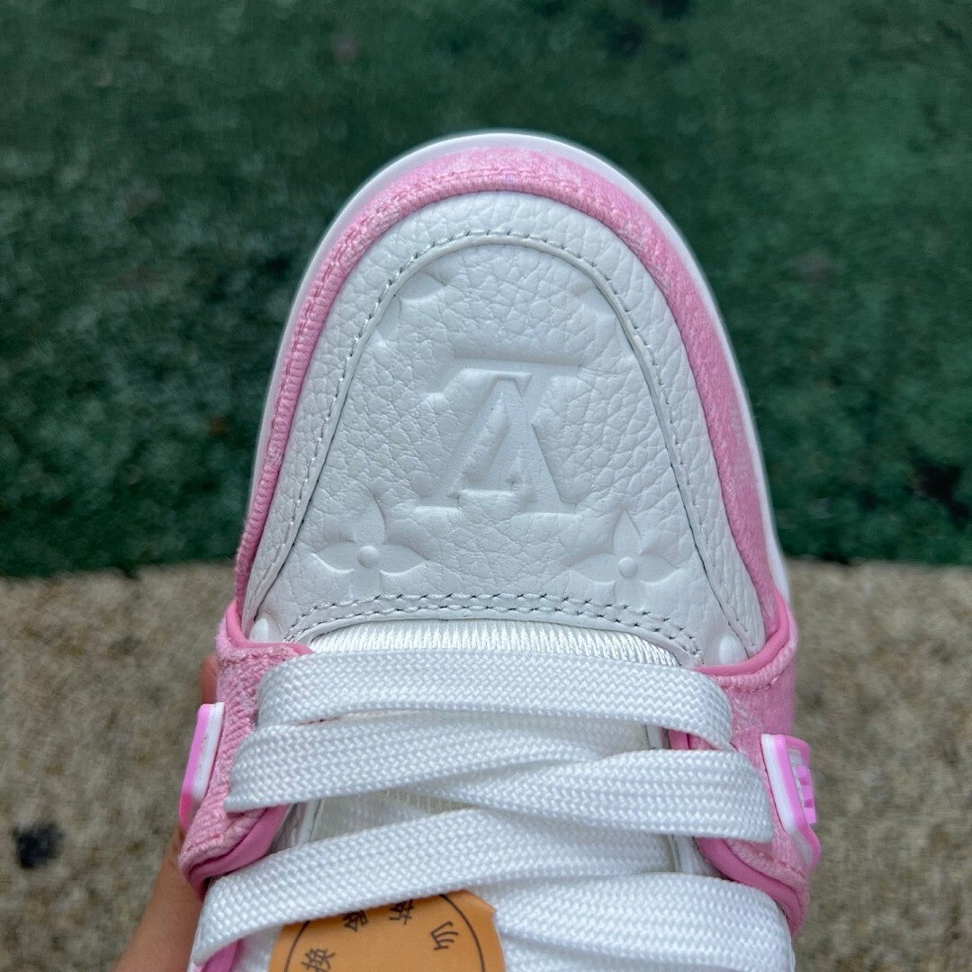 Louis Vuitton LV Trainer Sneaker Pink Monogram