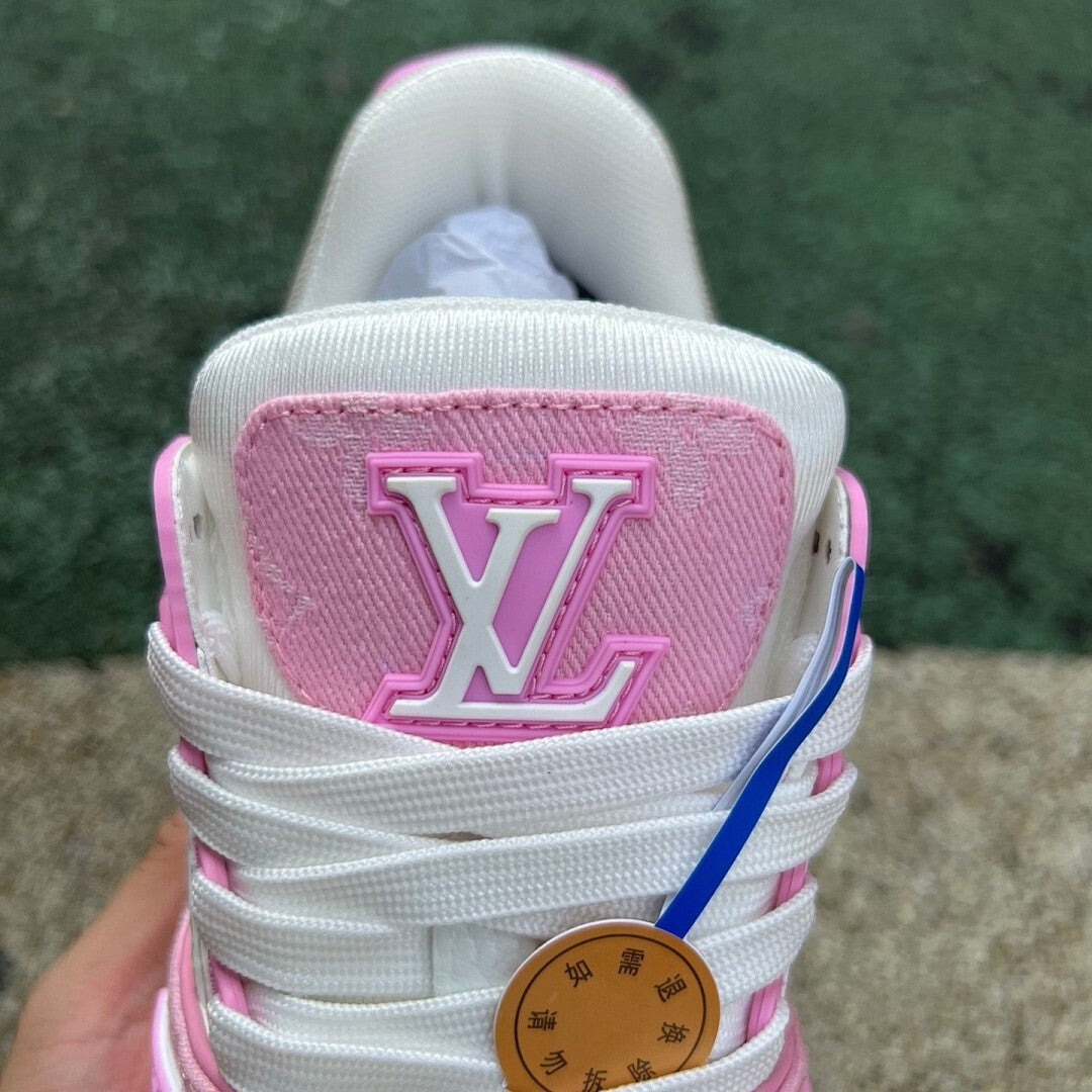 Louis Vuitton LV Trainer Sneaker Pink Monogram