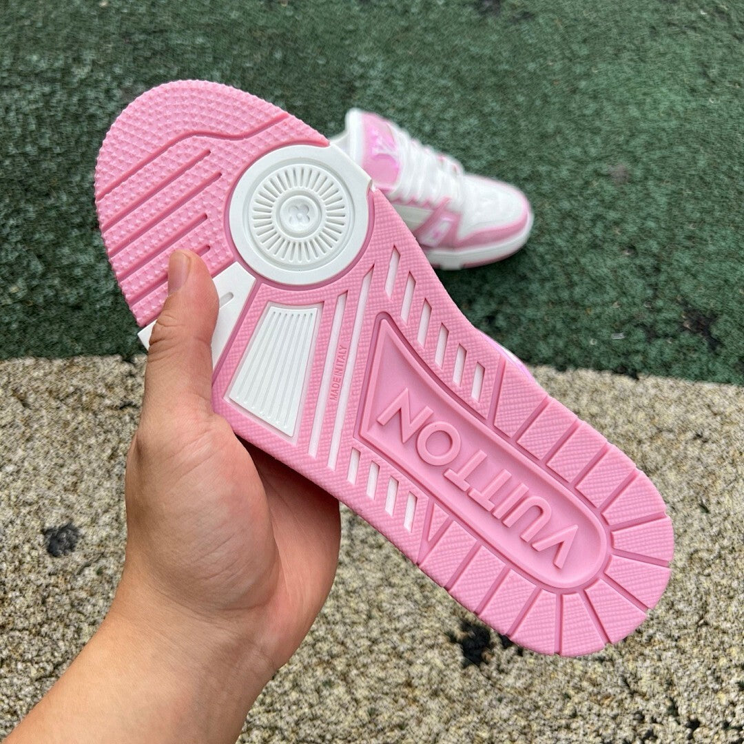Louis Vuitton LV Trainer Sneaker Pink Monogram