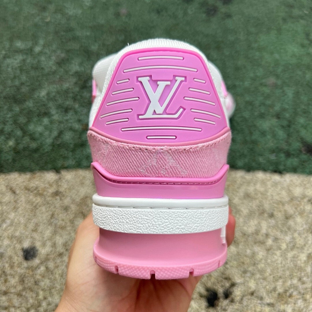 Louis Vuitton LV Trainer Sneaker Pink Monogram