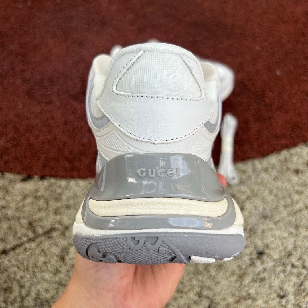 Gucci Mac 80 Sneaker White Green Pink Grey 745305