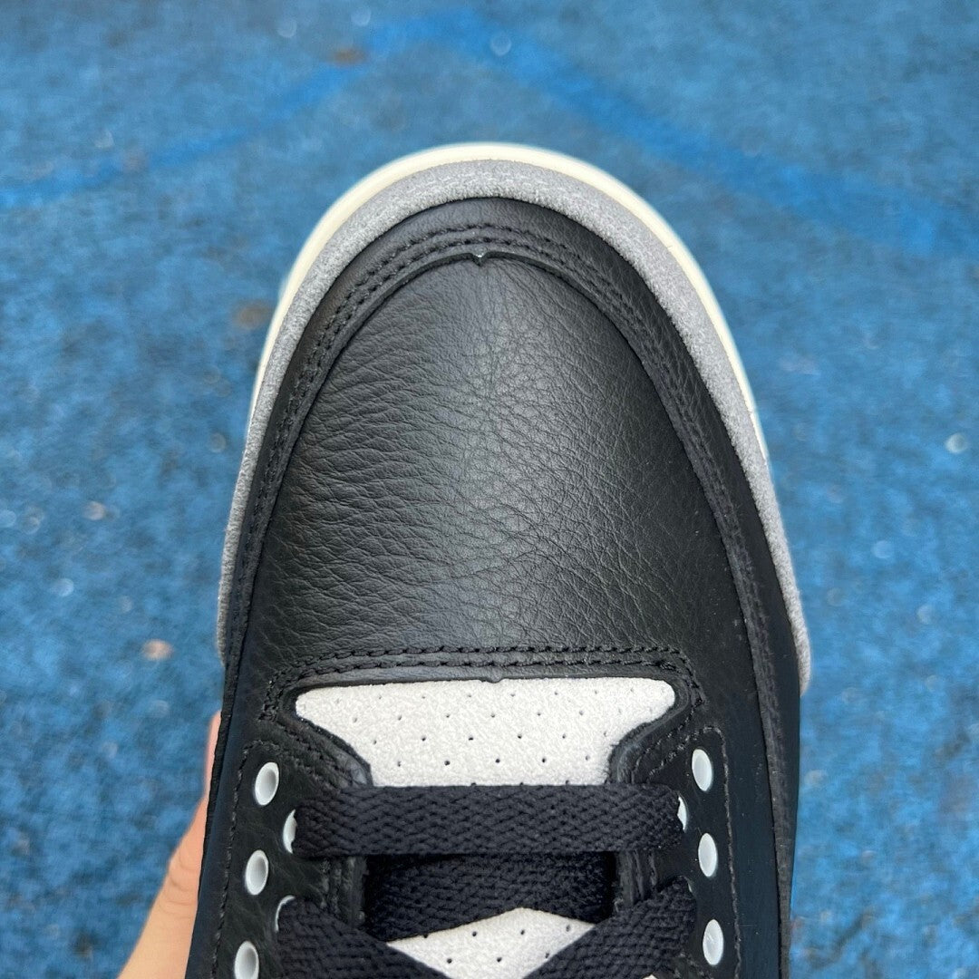 Air Jordan 3 Retro Black Cement Blue Sail