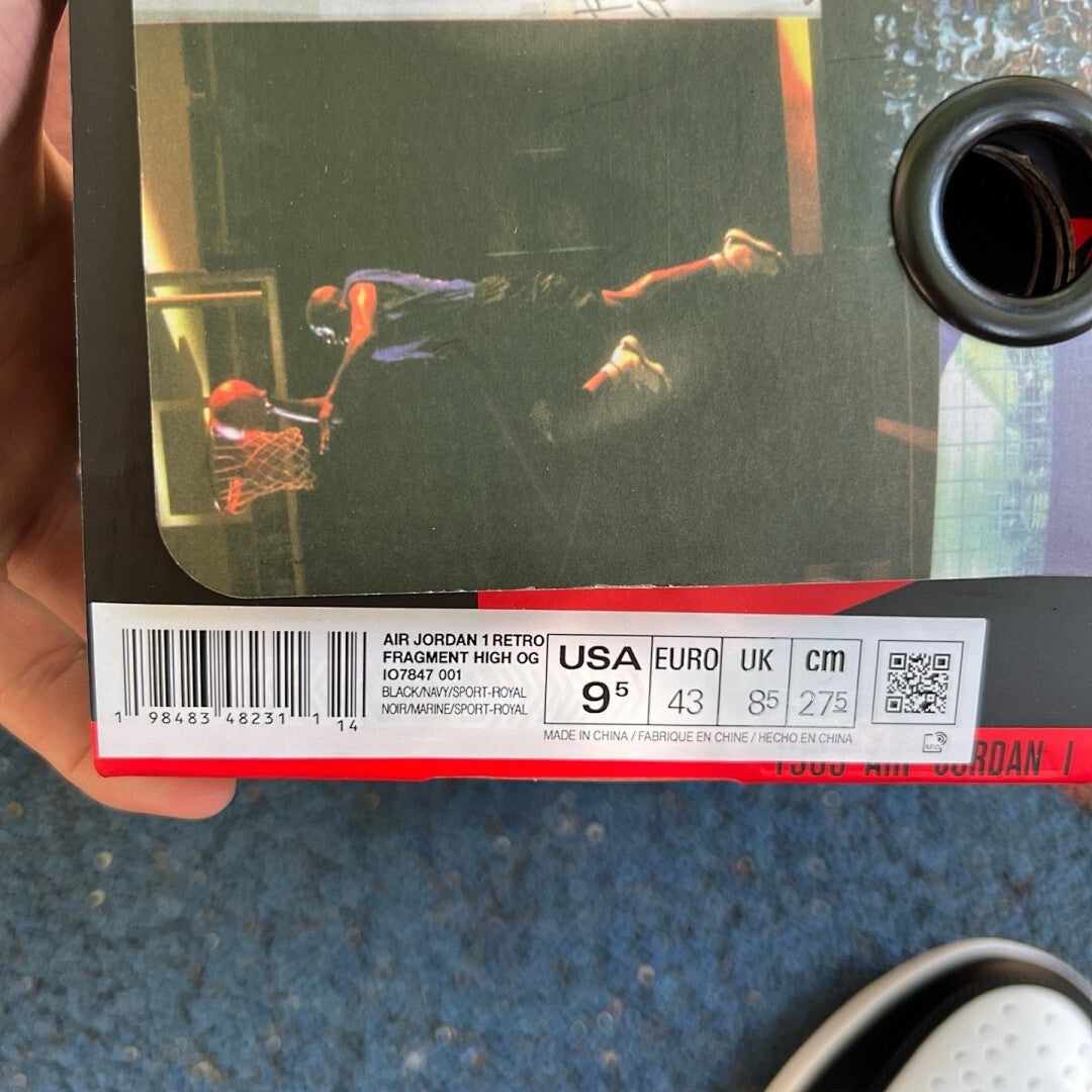Union LA x Air Jordan 1 Retro High OG NRG "Storm Blue" BV1300-146
