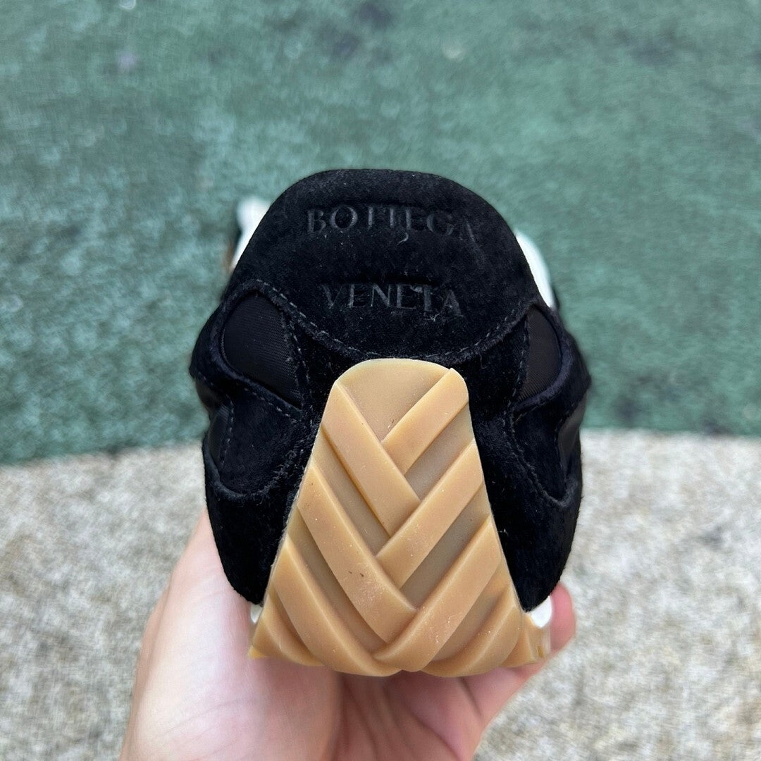 L.L.Bean Court Runner Sneakers, Suede and Nylon - Carbon Black