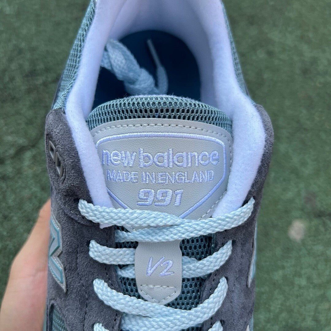 Kith x New Balance 992 "Kithmas" Anthracite Teal M992KH