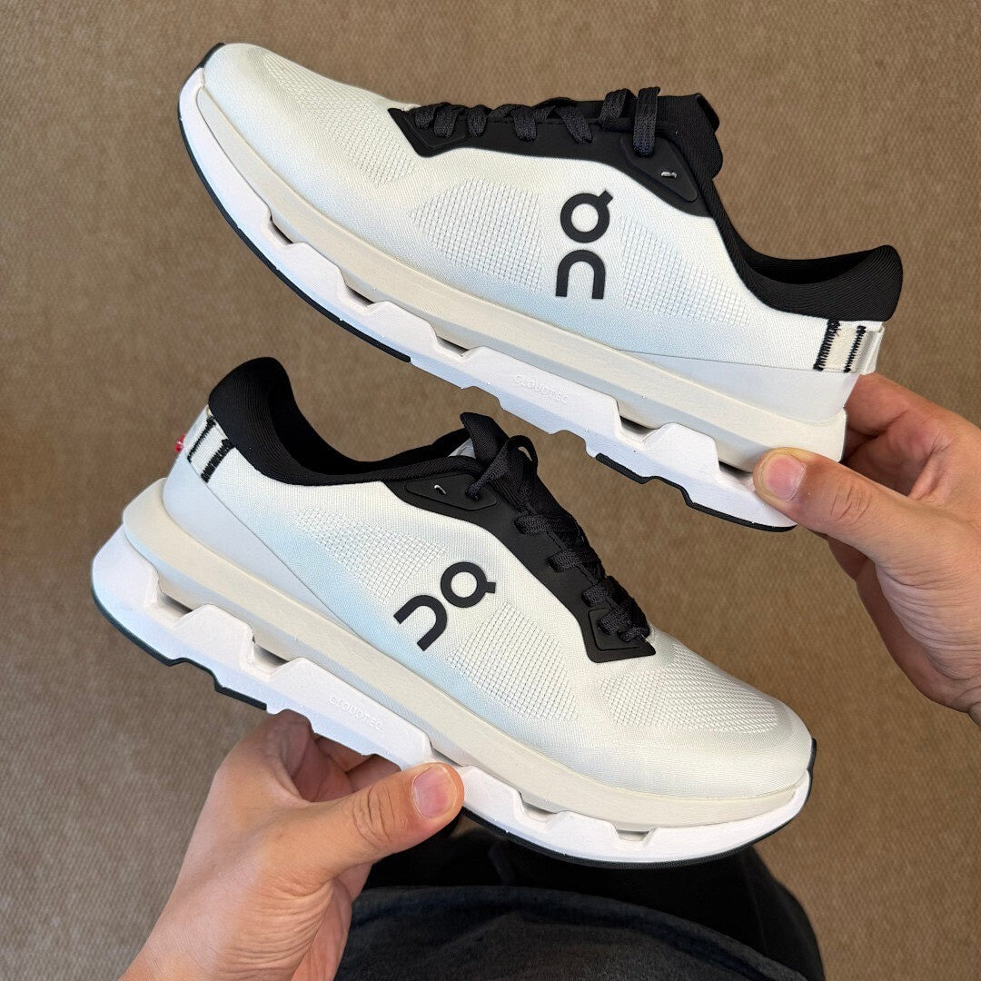 On Cloudmonster Undyed-White Black