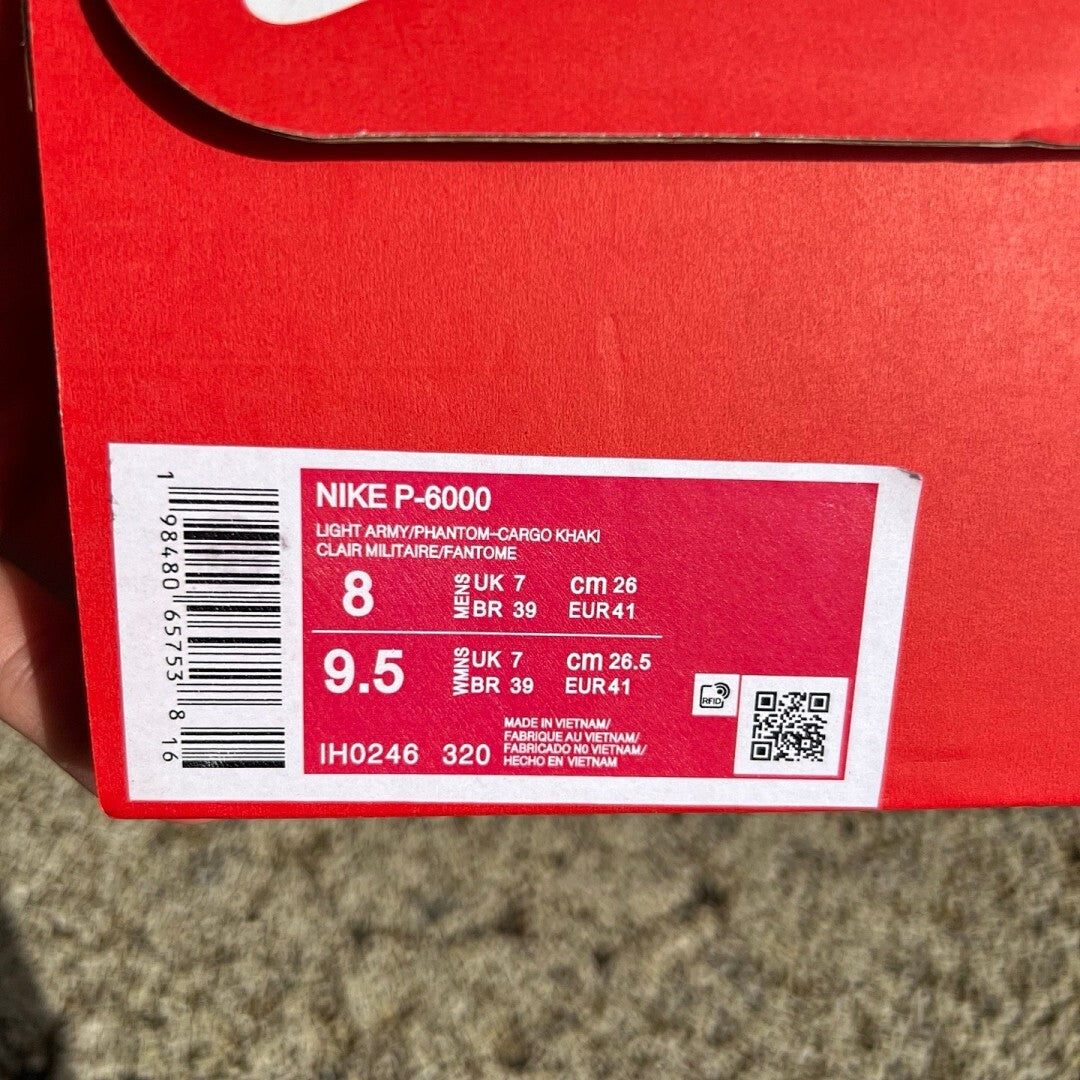 Nike P-6000 Pure Platinum Gorge Green Earth FD9873-100