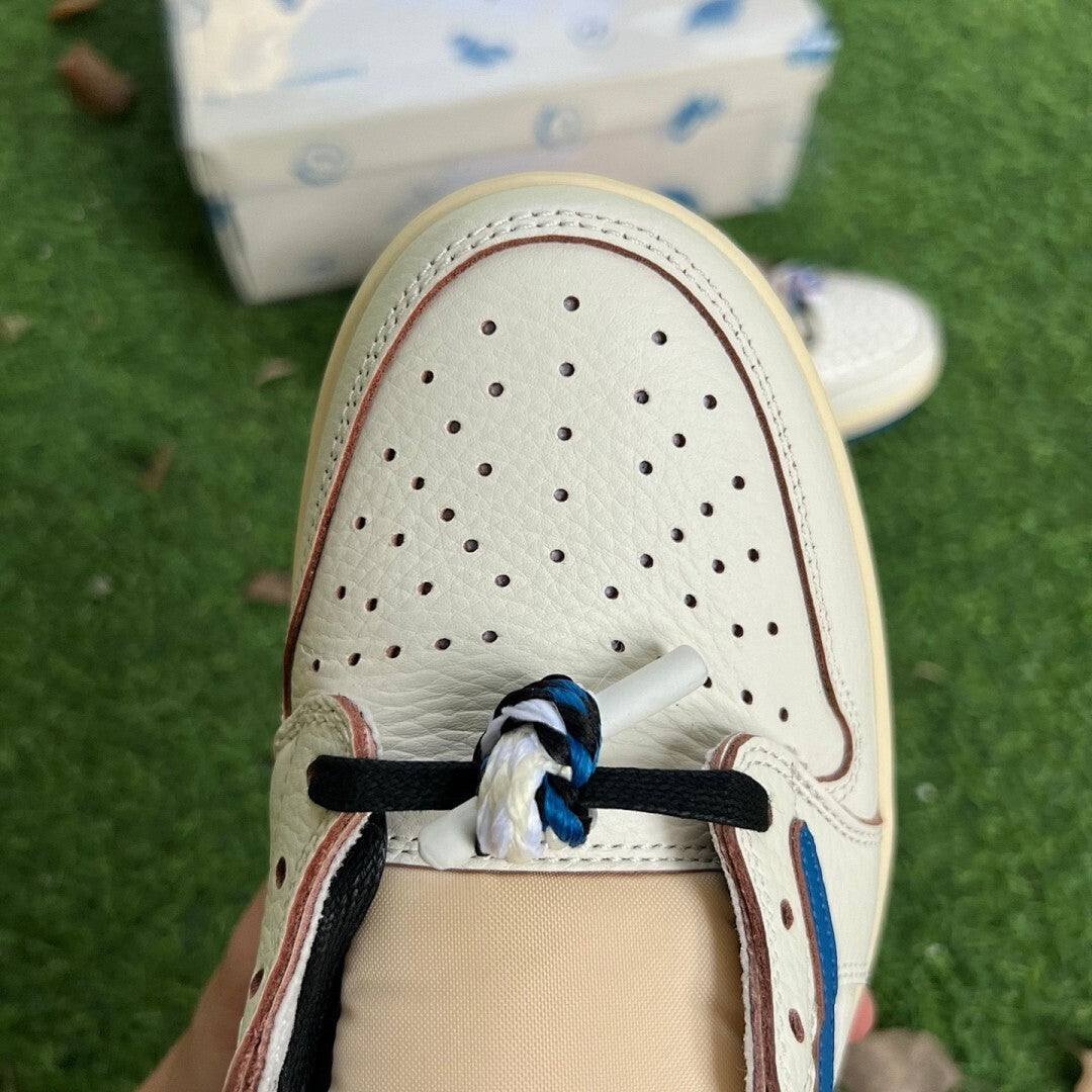 Travis Scott x Fragment x Air Jordan 1 Low OG DM7866-140