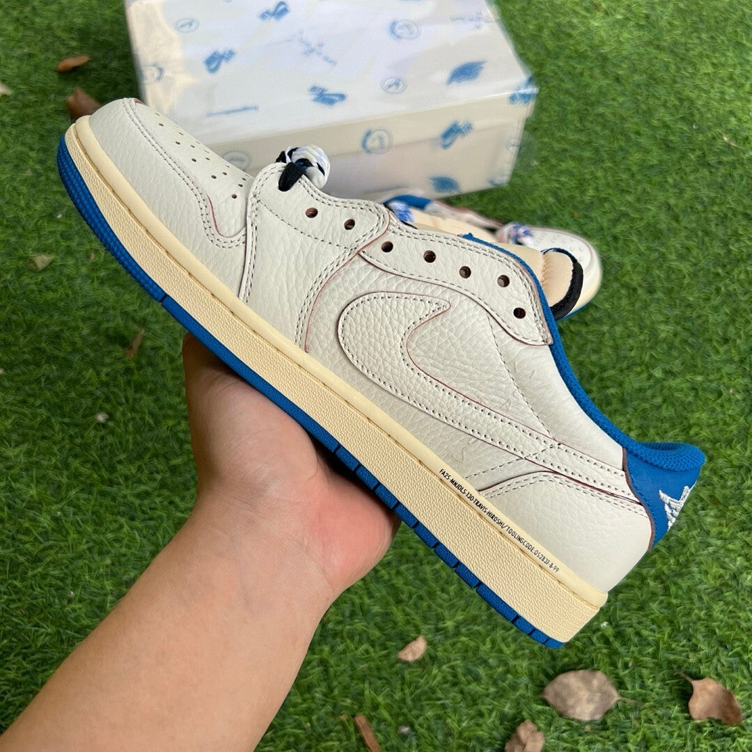 Travis Scott x Fragment x Air Jordan 1 Low OG DM7866-140