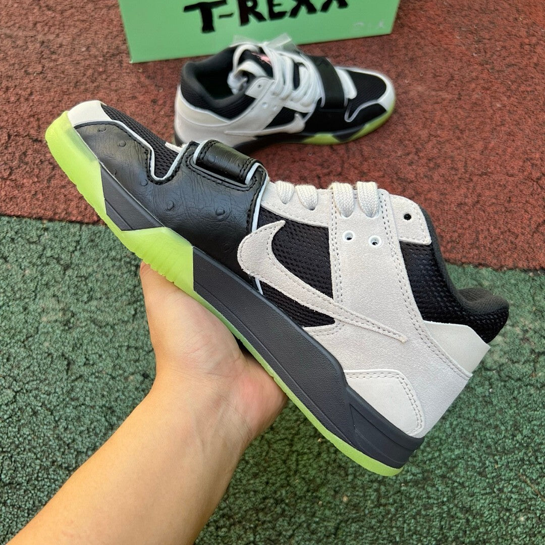 Nike SB Trainerendor L Black Cool Grey Green Glow 616575-004