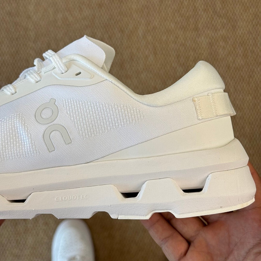 On Cloudmonster Men's Running Shoes All White 61.99026