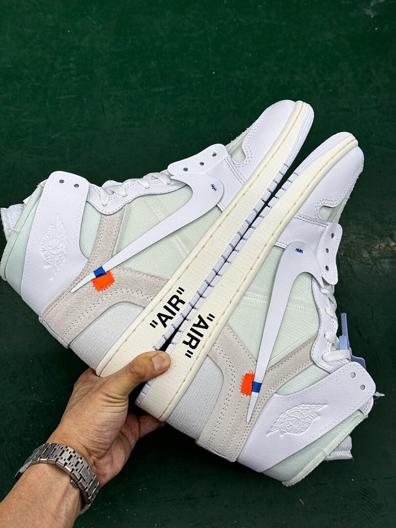Off-White x Air Jordan 1 Retro High OG White AQ0818-100