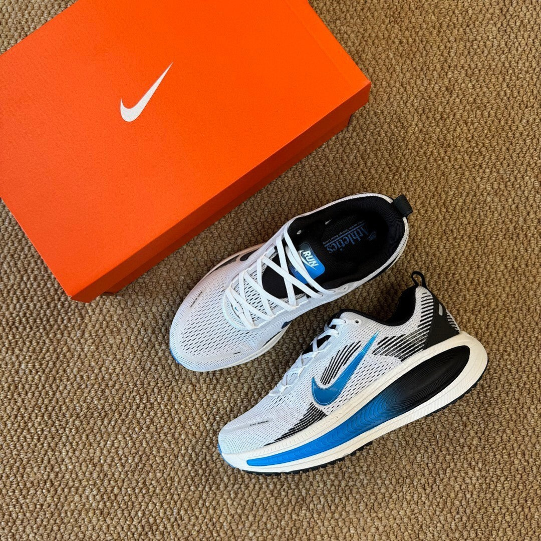 Nike Structure 25 Running Shoes DR2687-101 White Black Blue Lagoon